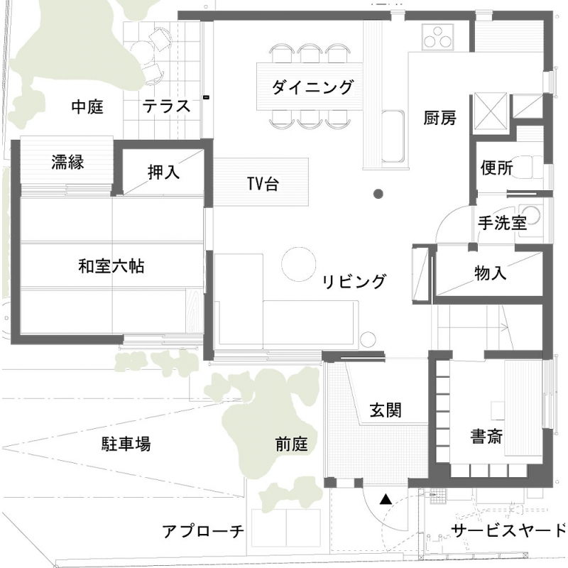 桜坂の家  2F