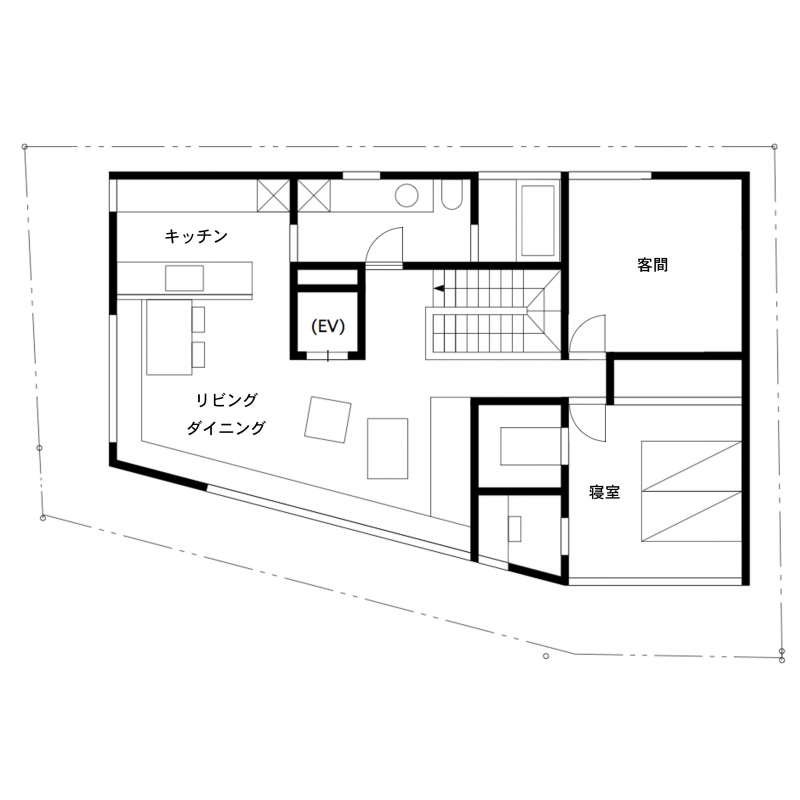 調布の家  2F