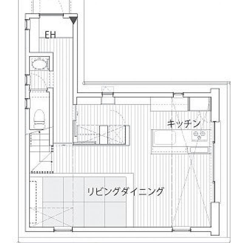宮崎台の家  1F
