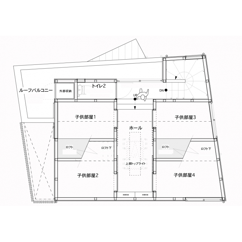 奥沢の住宅  3F