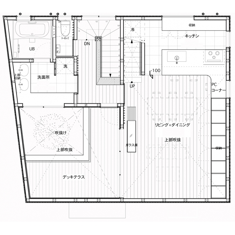 大船の住宅  2F